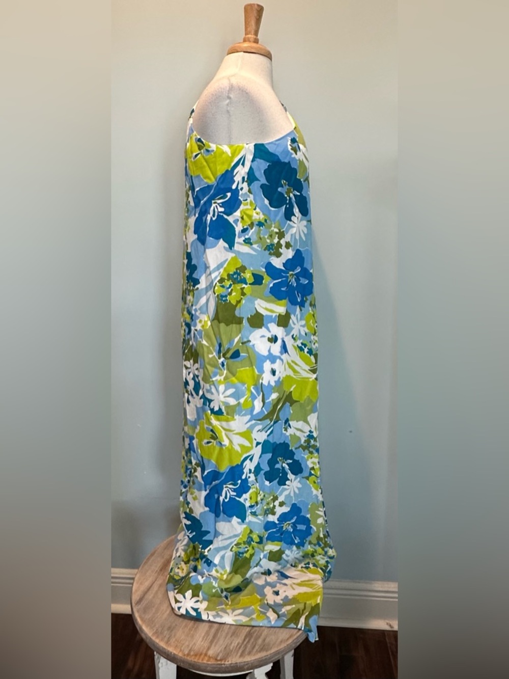 Buru x Kelly Golightly Caryatid Floral Tropical one shoulder maxi dress size M - Picture 9 of 16